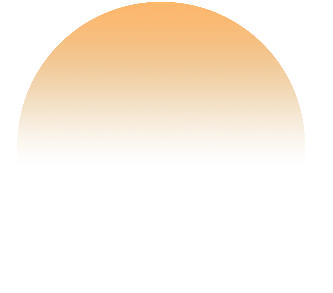 Circulo laranja degradê