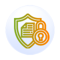 ícone segurança de dados