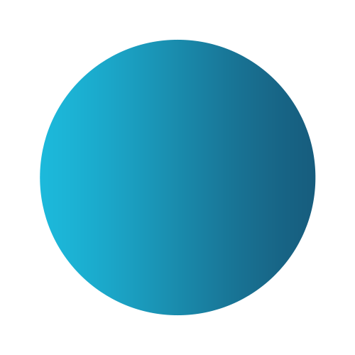 círculo sólido azul