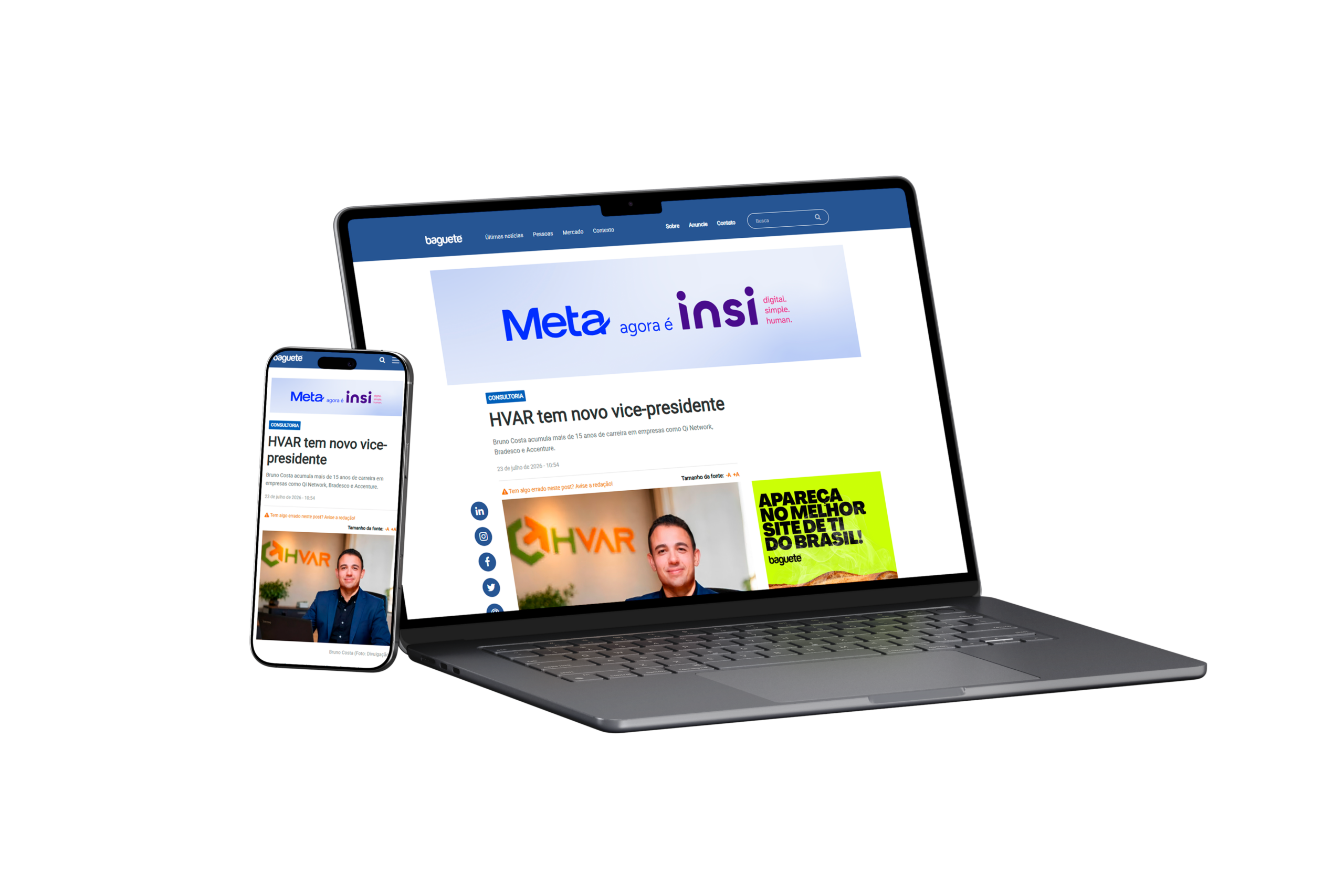Laptop and Smartphone Mockup